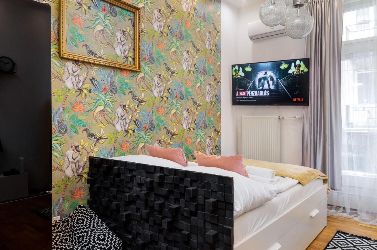 Economy Downtown Design Apartments - Free Parking - Balcony - Super Puplic Transport - Ac Budapest Exterior foto